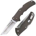 Cold Steel Code-4 Tanto Lockback Knife – 3-1/2″ Blade Satin