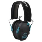 Walker’s Razor Series Slim Shooter Folding Electronic Muff – Teal