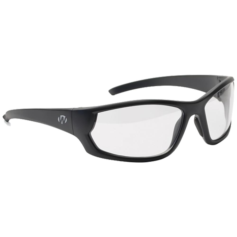 Walker’s IKON Carbine Shooting Glasses Black with Clear Lens