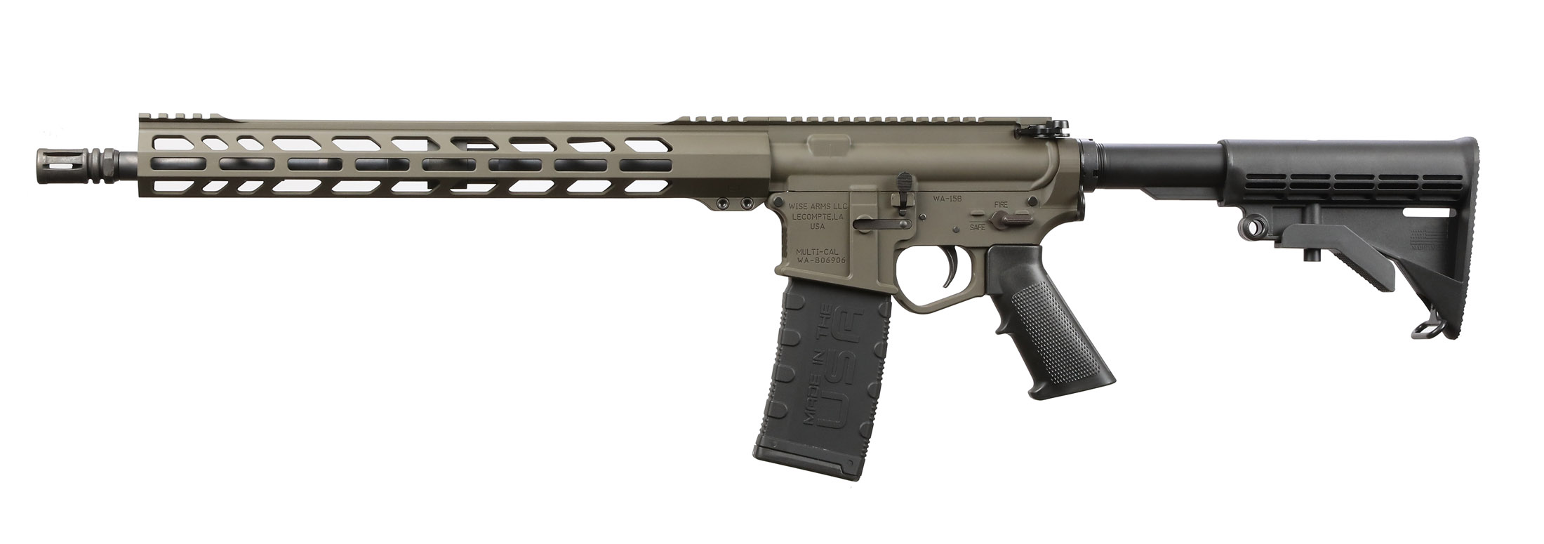 WISE ARMS WA-15B 300BLK ODG 16″