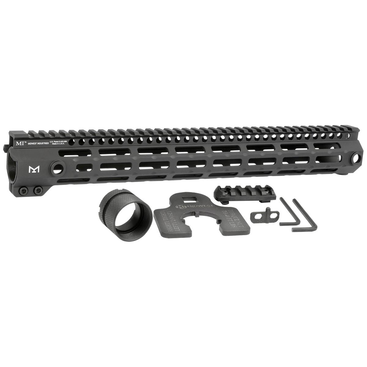 Midwest Industries G4 M-Lok Handguard 15″ Black