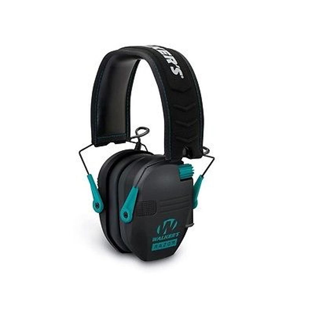 Walker’s Game Razor Compact Electronic Ear Muffs 23dB Teal
