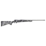 Howa M1500 Fence Line Mini Action Rifle .223 Rem 5rd Capacity 22″ Threaded Barrel Light Grey Camo Stock