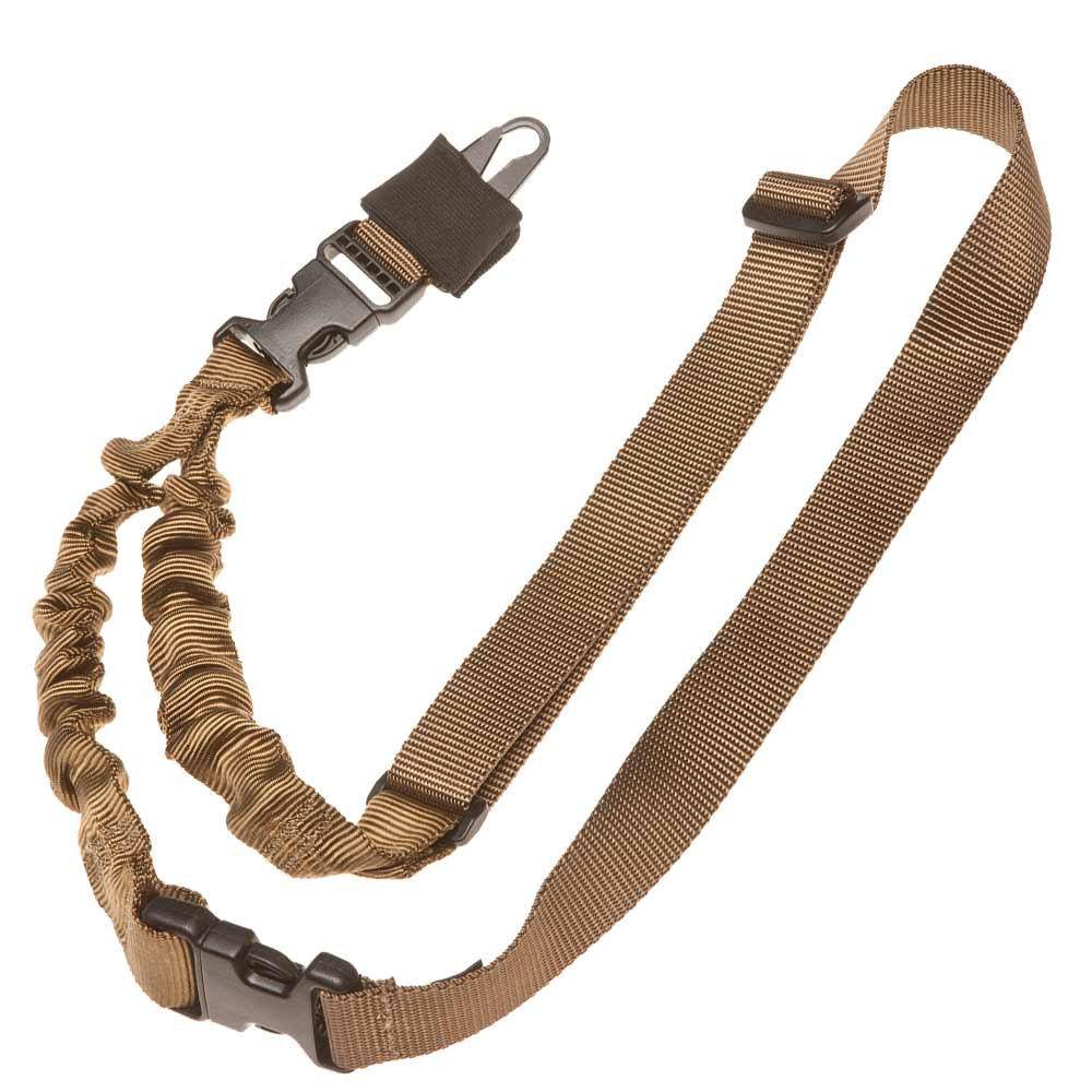TacShield Shock Sling Single Point with Double QRB 1.25″ Coyote