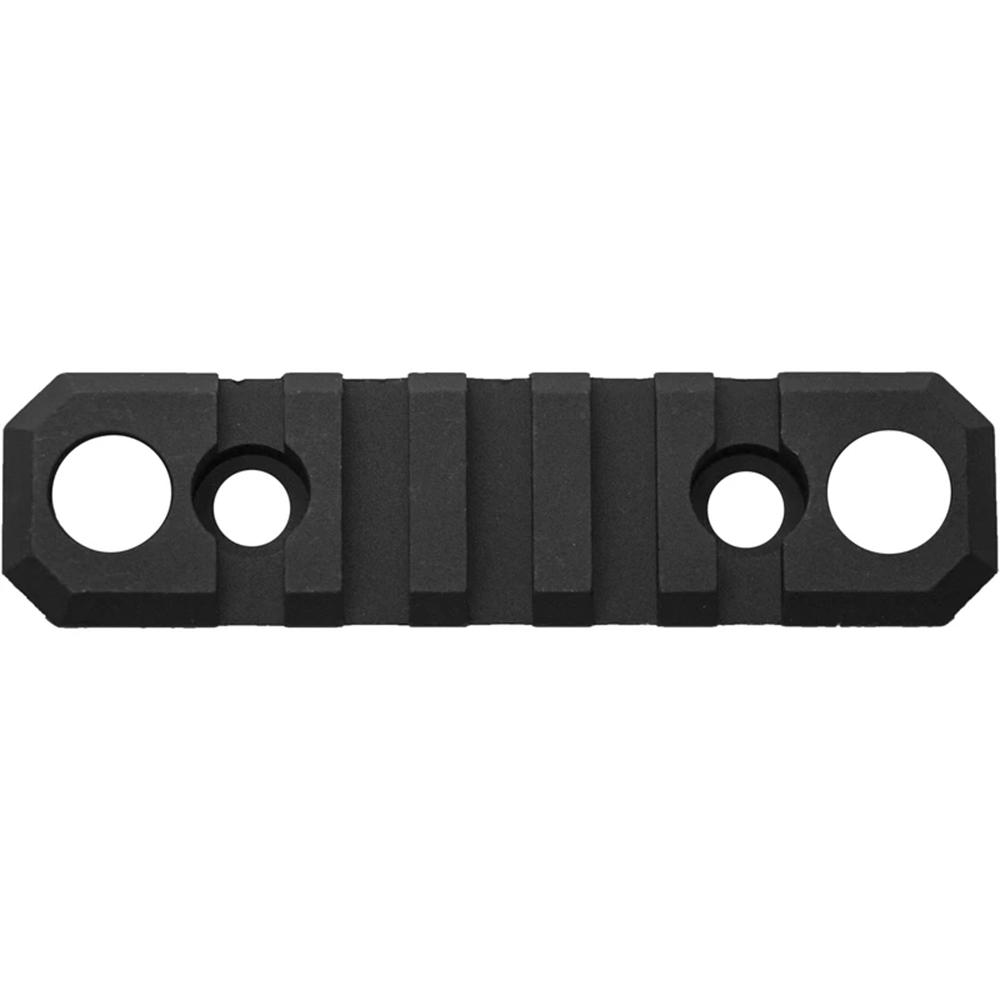 Grovtec Picatinny Rail 5-Slot M-LOK 3.1″ with Push Button Base Black