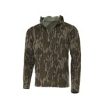 Muddy DV8 Quest Midweight Quarter Zip Hoodie Mossy Oak Bottomland S