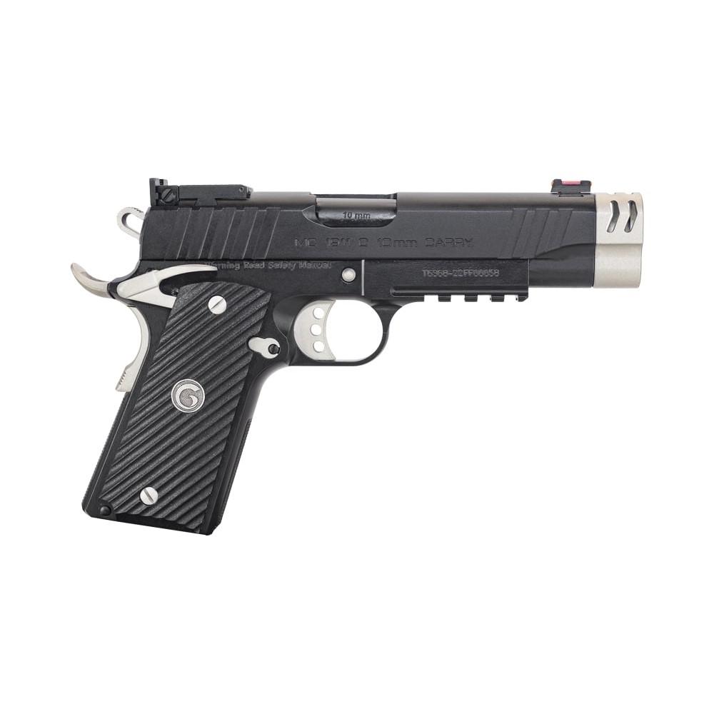 EAA Girsan MC1911 Commander Handgun 10mm Auto 9rd Magazine 4.4″ Barrel Black Frame with Compensator