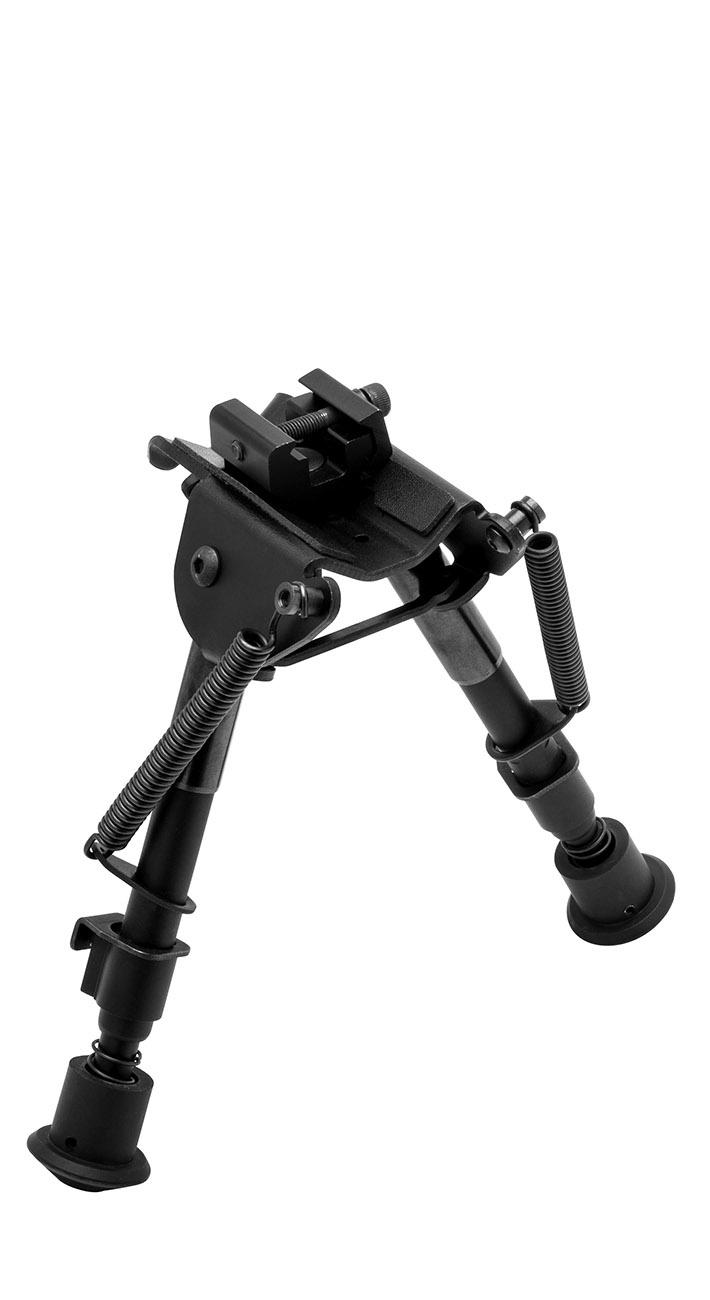 Truglo Tac-Pod Adjustable Bipod with Fixed Base – Adjustable from 6-9″