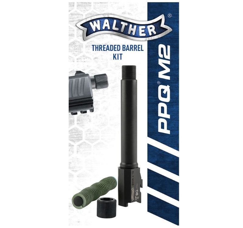 WALTHER ARMS PPQ 9MM 4.6″ THREADED BBL KIT