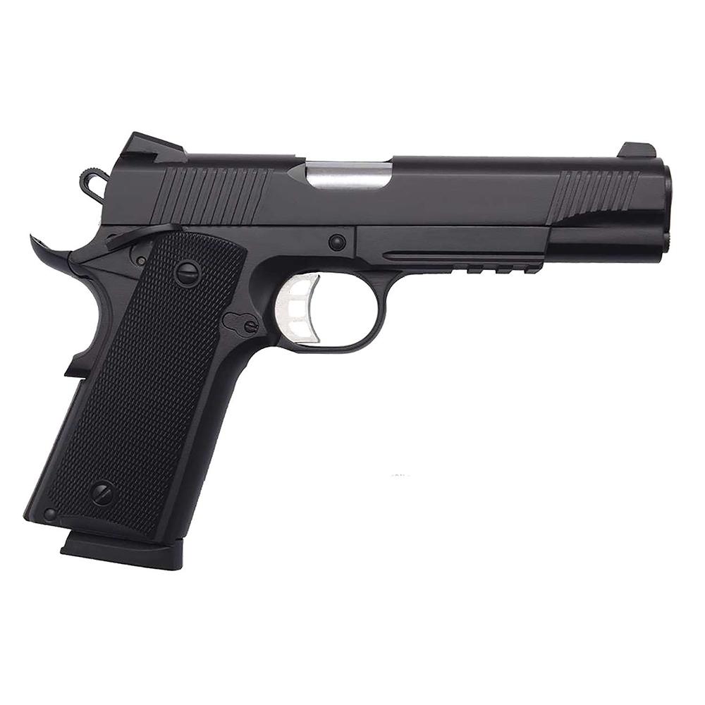 Tisas 1911 Duty B9R Handgun 9mm Luger 9rd Magazine 5″ Barrel Black Cerakote Enhanced Features incl/ 2 Magazines