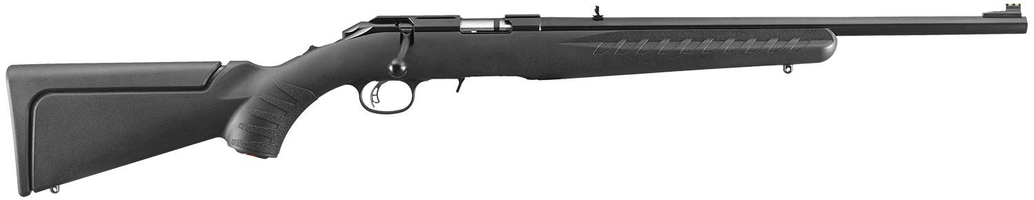 RUGER AMERICAN 17HMR RIMFIRE 18″ BRL Satin BLUE COMPACT