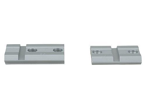 Weaver 2-Piece (Pairs) Top Mount Aluminum Scope Base – Silver – Mossberg Remington