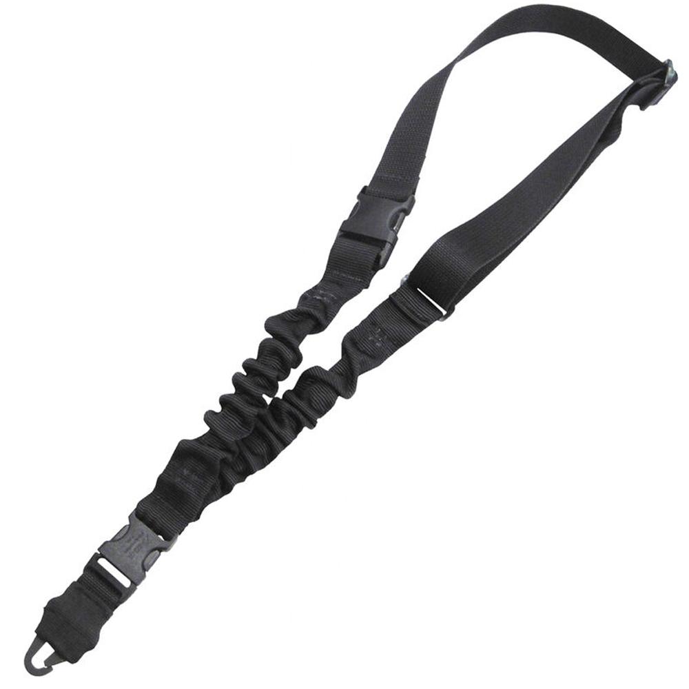 TacShield Shock Sling Single Point 1.25″ Black with Double QRB