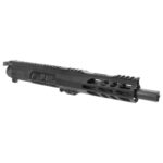 TacFire AR-15 Complete Upper 9mm Luger 7″ 1/2×36 Threaded Barrel Black with Bolt Carrier Group