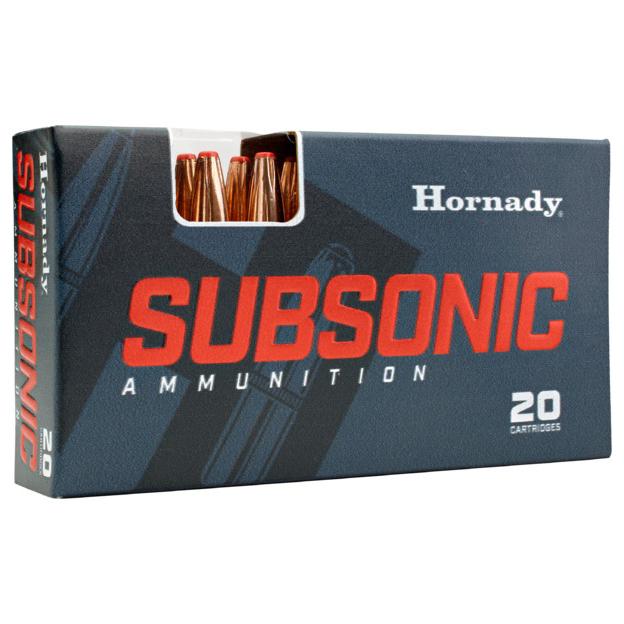 Hornady Subsonic Rifle Ammunition .338 ARC 307gr PT 1050 fps 20/ct
