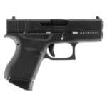 Glock 43 Subcompact Handgun 9mm Luger 6rd Magazines (2) 3.41″ Barrel Black USA