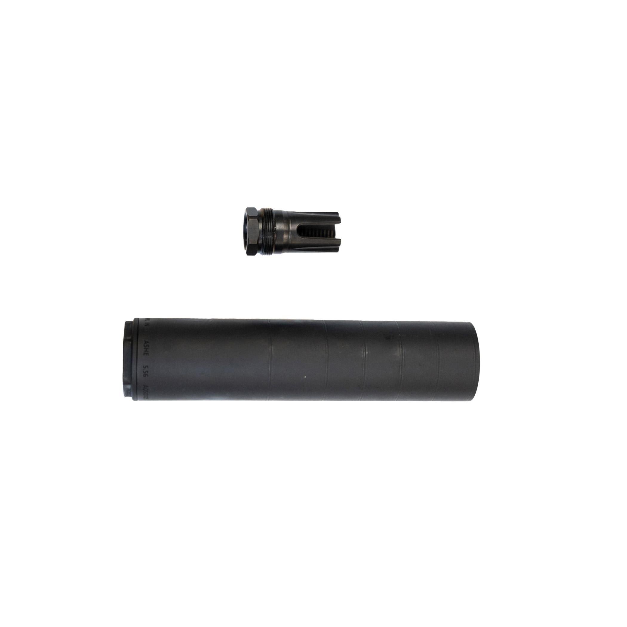 One Horse RYN Titanium Direct Thread Suppressor .30 Cal 1.5″ Dia 5/8X24 Black