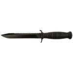 Glock Field Knife/Saw Back 6-1/2″ Clip Point Blade Black Pkg’d