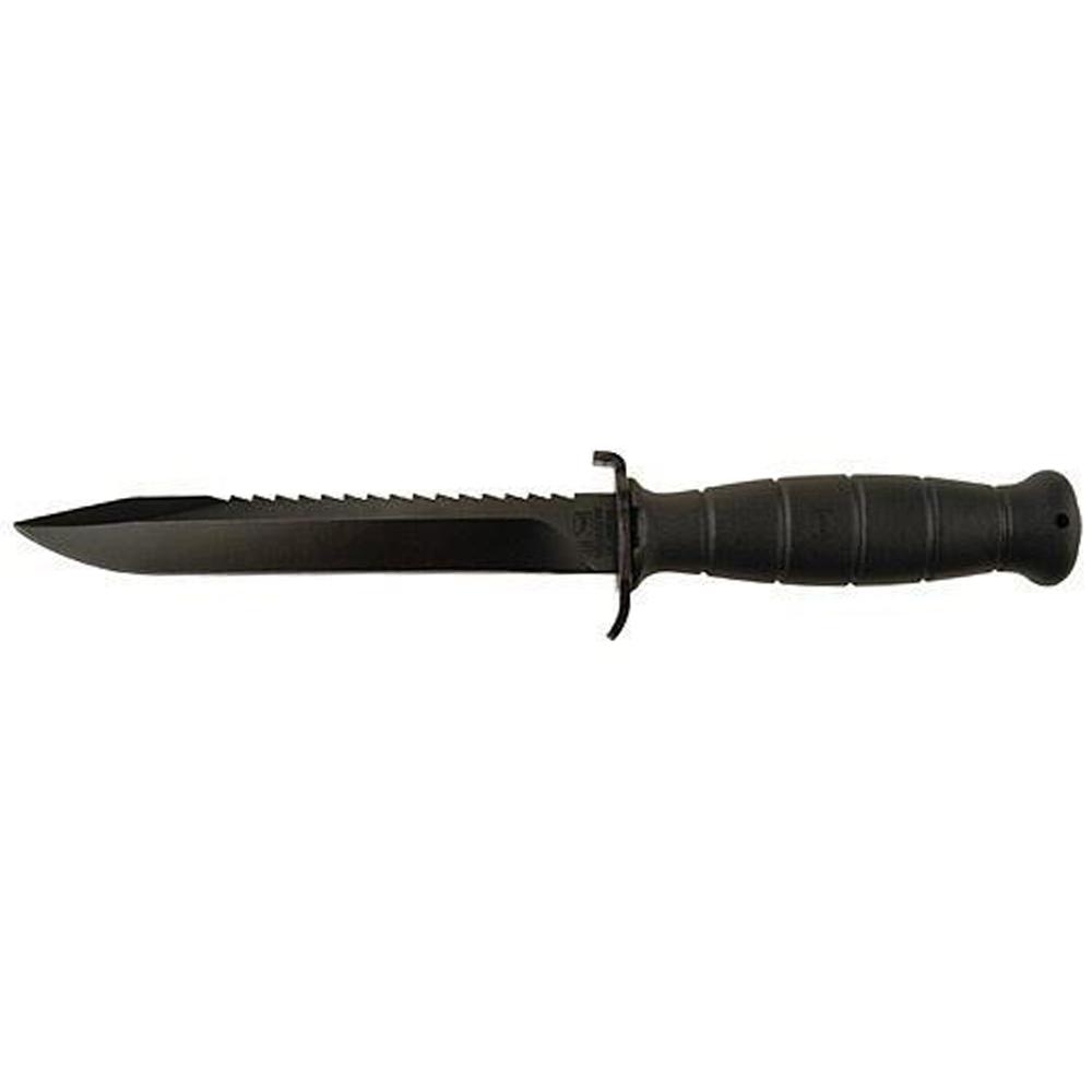 Glock Field Knife/Saw Back 6-1/2″ Clip Point Blade Black Pkg’d