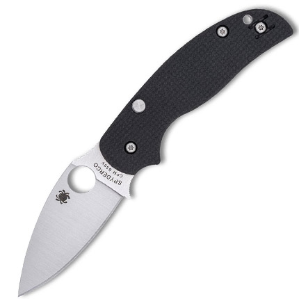 SPYDERCO SAGE 6 BTN LK PLAIN