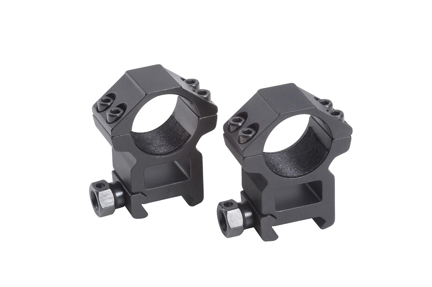 Traditions 2-Piece Weaver=Style Tactical Rings  1″ Medium – Matte Black