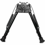 TacShield Heavy Duty Bi-pod Pivot Adjustable 9″-13″ Matte Black