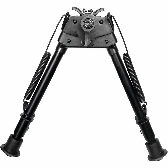 TacShield Heavy Duty Bi-pod Pivot Adjustable 9″-13″ Matte Black