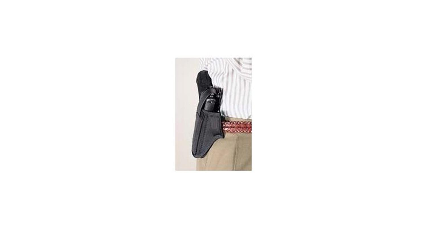 Uncle Mike’s 8601 Plain Black Nylon AM#1 Belt Slide Holster