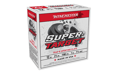 WIN SPR TRGT 12GA 2.75″ #7.5 25/250