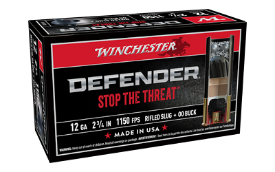 WIN DEFENDER 12GA 2.75″ 3-00/1OZ 10/