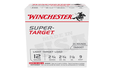 WIN SUPERTARGET 12GA 2.75″ #9 25/250