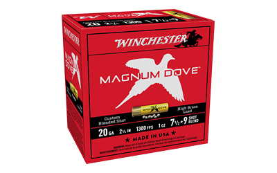 WIN MGNM DOVE 20GA 2.75″ #7.5 25/250