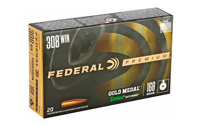 FED GOLD MDL 308WN 168GR BTHP 20/200