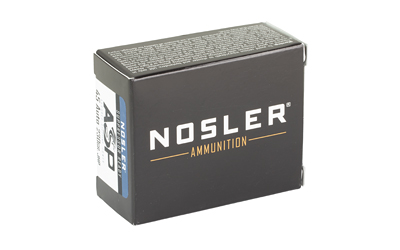 NOSLER ASP 45ACP 230GR HG JHP 20/400
