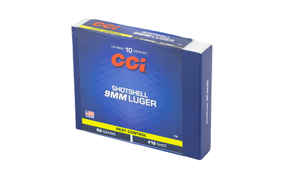 CCI 9MM #12 SHOTSHELL 10/200