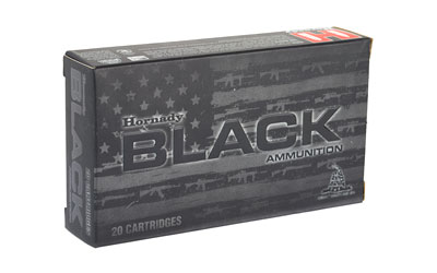 HRNDY BLACK 308WIN 168GR AMAX 20/200