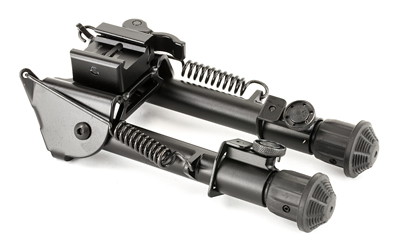 UTG TACT OP BIPOD W/QD LVR MNT 6″-7″