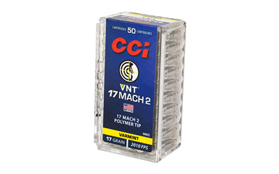 CCI 17 MACH 2 17GR VRMNT TIP 50/5000