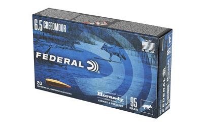FED V&P 6.5 CM 95GR HRNDY V-MAX 20/2