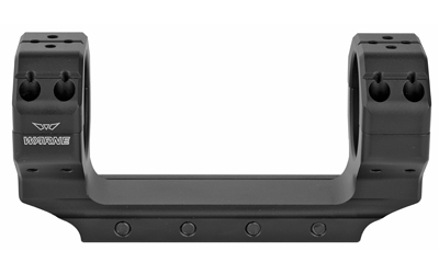 WARNE SL 1PC PREC MNT 34MM MSR BLK