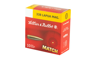 S&B 338LAPUA 300GR SIERRA 10/100