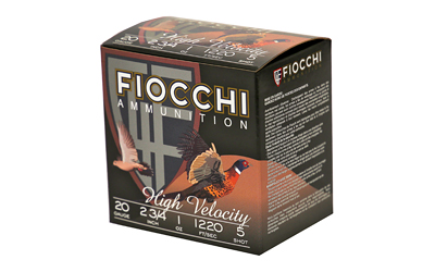 FIOCCHI 20GA #5 HV LEAD HUNT 25/250