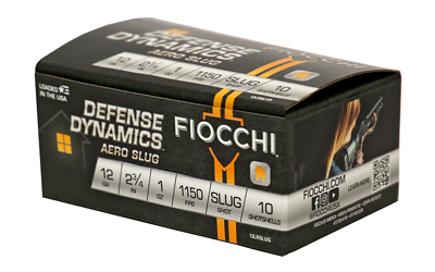 FIOCCHI 12GA AERO SLUG LW REC 10/250