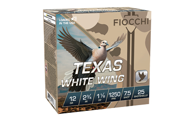FIOCCHI TX WW 12GA 2.75″ 7.5 100/200