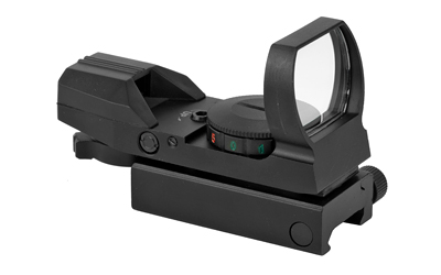 TRUGLO RED DOT OPEN 4 RETICLE BLACK