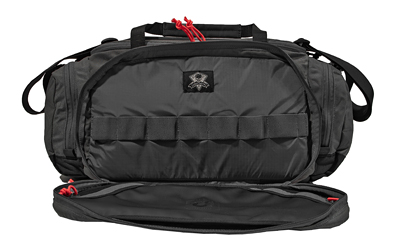 GGG RANGE BAG BLACK W/RED ZIPPER PUL