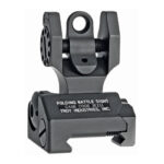 TROY FLDNG REAR BATTLE SIGHT BLK