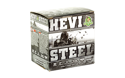 HEVI STEEL 20GA 3″ #2 25/250