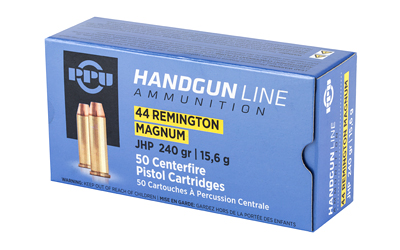 PPU 44MAG JHP 240GR 50/500