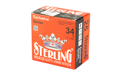 STERLING EXCLSV 12GA 2.75″ #4 25/250
